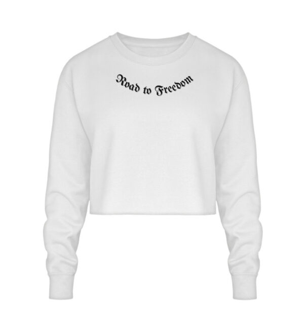 Road to Freedom - Crop Sweatshirt-6867