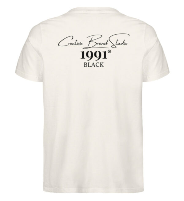 1991 Black - Herren Organic Shirt-6968