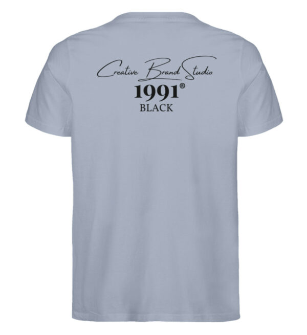1991 Black - Herren Organic Shirt-7086