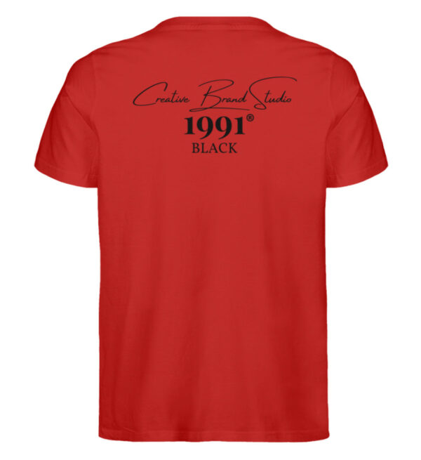 1991 Black - Herren Organic Shirt-4