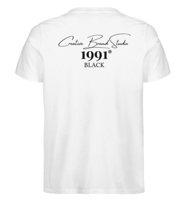 1991 Black - Herren Organic Shirt-3