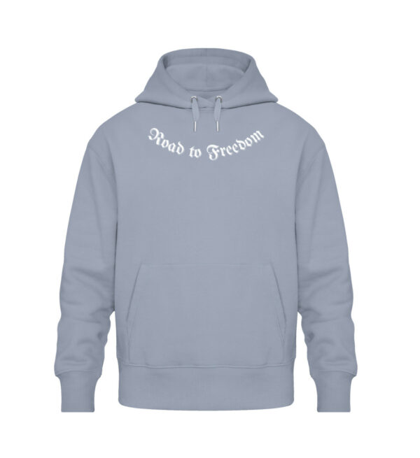 Road to Freedom - Unisex Oversized Organic Hoodie-7086