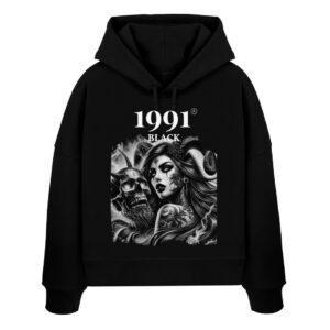 Wicked Vibes - Womens Organic Boxcut Hoodie ST/ST-16
