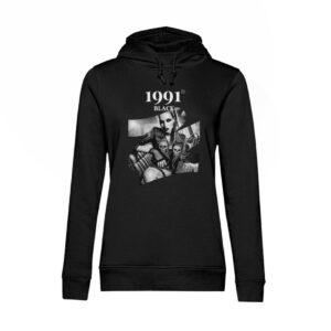 Skull Queen - Damen Organic Hoodie B&C-16