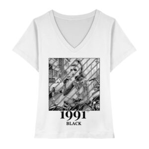 Caged Vixen - Stella Isla V-Neck Shirt ST/ST-3