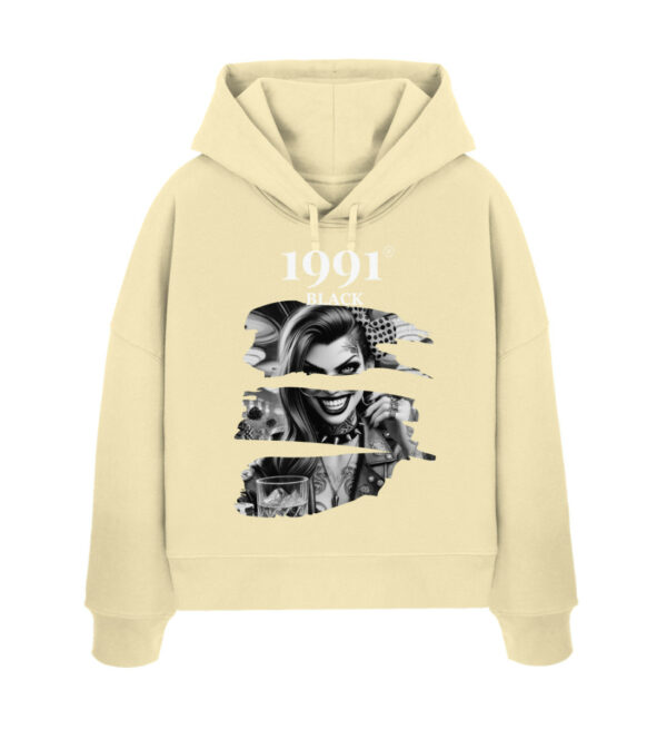 Wild Glamour - Womens Organic Boxcut Hoodie ST/ST-7052