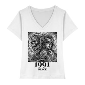 La Rosa Negra - Stella Isla V-Neck Shirt ST/ST-3
