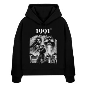 Warrior Queen of the Road - Womens Organic Boxcut Hoodie ST/ST-16
