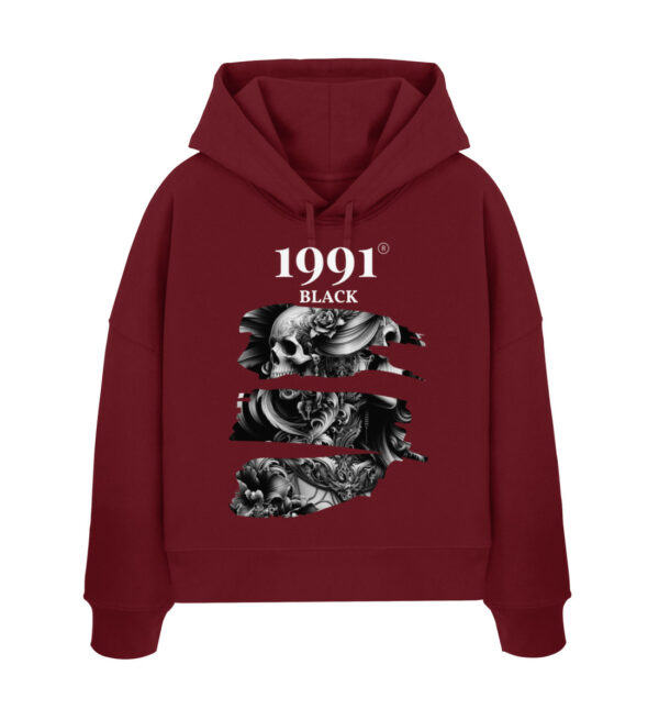 Elegance in Darkness - Womens Organic Boxcut Hoodie ST/ST-6974
