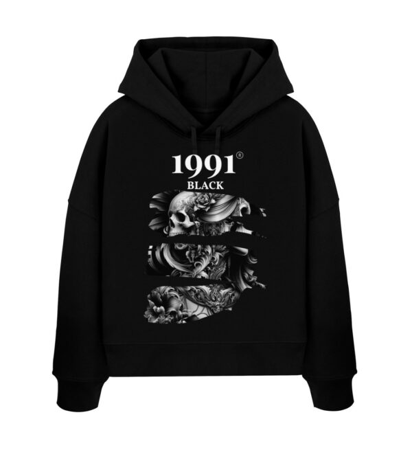 Elegance in Darkness - Womens Organic Boxcut Hoodie ST/ST-16