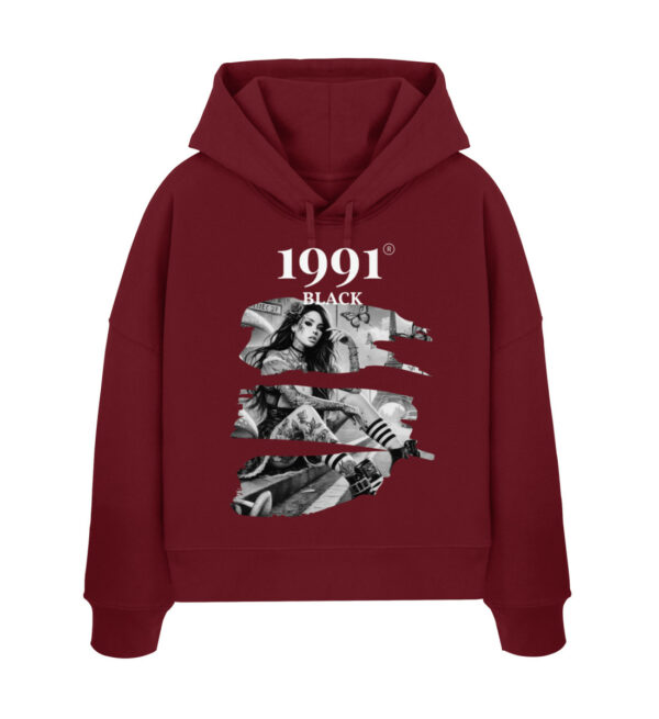 Urban Queen - Womens Organic Boxcut Hoodie ST/ST-6974
