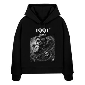 Sculpted by Shadow - Womens Organic Boxcut Hoodie ST/ST-16