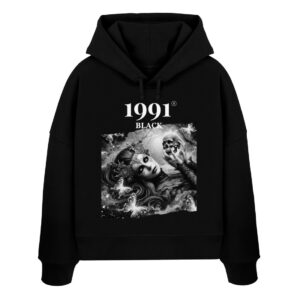Queen of Shadows - Womens Organic Boxcut Hoodie ST/ST-16