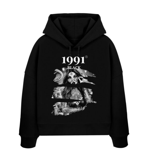 Mystic Vibes - Womens Organic Boxcut Hoodie ST/ST-16