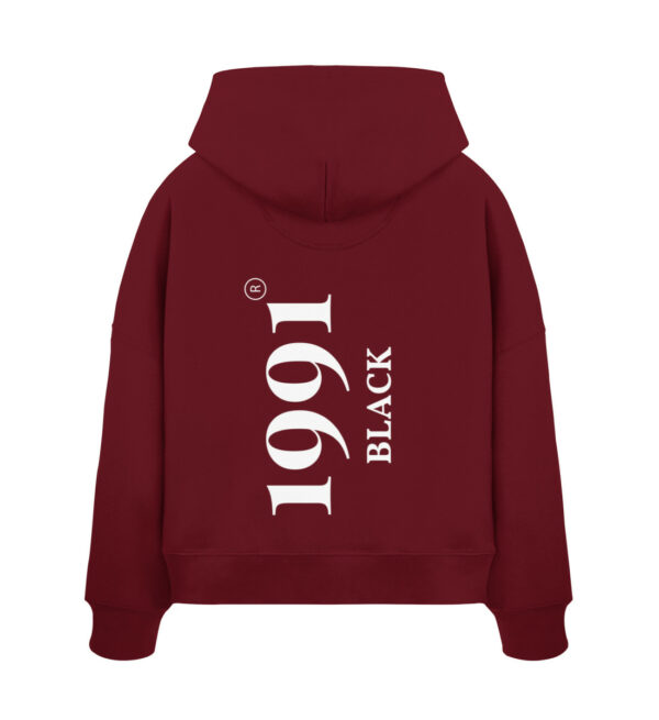 1991 Logo - Womens Organic Boxcut Hoodie ST/ST-6974