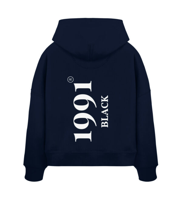 1991 Logo - Womens Organic Boxcut Hoodie ST/ST-6959