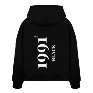 1991 Logo - Womens Organic Boxcut Hoodie ST/ST-16