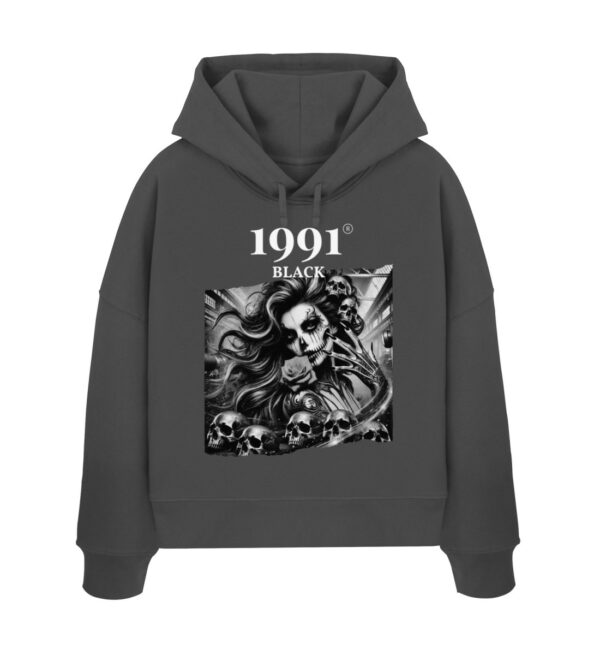 Crowned by Chaos - Womens Organic Boxcut Hoodie ST/ST-6903