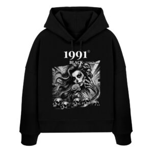 Crowned by Chaos - Womens Organic Boxcut Hoodie ST/ST-16