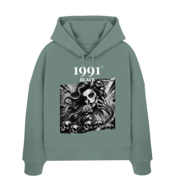 Crowned by Chaos - Womens Organic Boxcut Hoodie ST/ST-7236