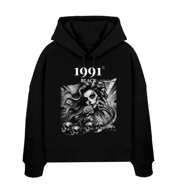 Crowned by Chaos - Womens Organic Boxcut Hoodie ST/ST-16