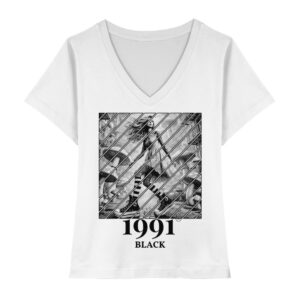Wonderland Caged - Stella Isla V-Neck Shirt ST/ST-3