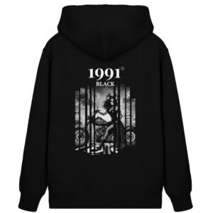 Santa Muerte Noir - Unisex Organic Zipper 2.0 ST/ST-16