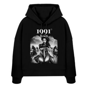 Queen of the Road - Womens Organic Boxcut Hoodie ST/ST-16