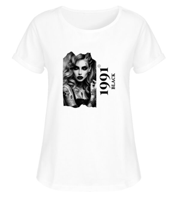 Soulqueens - Damen RollUp Shirt-3