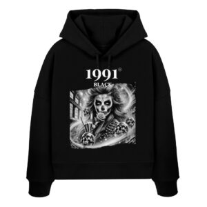 Queen of the Fallen - Womens Organic Boxcut Hoodie ST/ST-16
