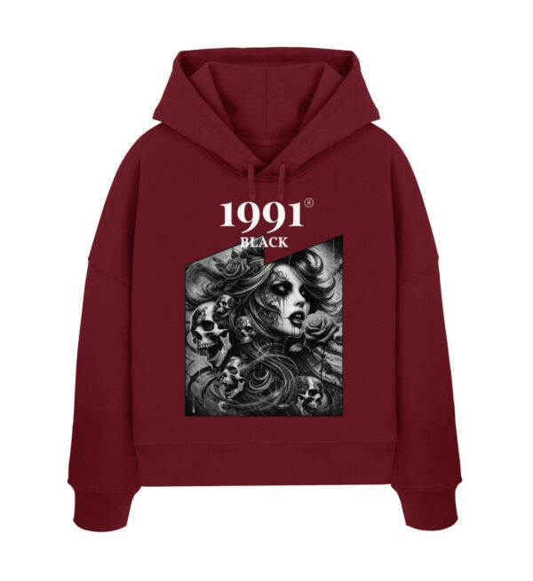 Whispers of the Lost - Womens Organic Boxcut Hoodie ST/ST-6974