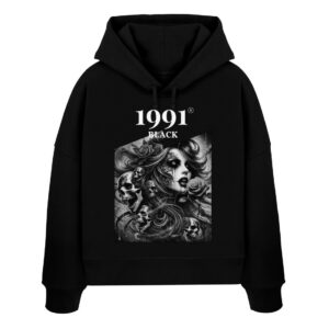 Whispers of the Lost - Womens Organic Boxcut Hoodie ST/ST-16