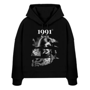 Unfiltered Queen - Womens Organic Boxcut Hoodie ST/ST-16