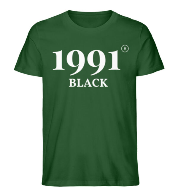 1991 BLACK - Herren Organic Shirt-833