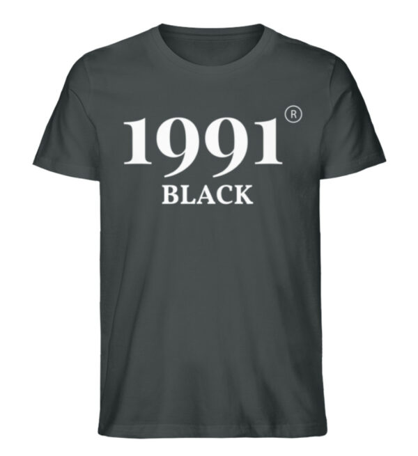 1991 BLACK - Herren Organic Shirt-7068