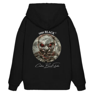HELLMACHINE // RED RAGE - Unisex Oversized Organic Hoodie 2.0-16