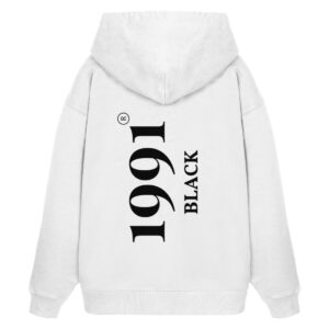 1991 BLACK - Unisex Oversized Organic Hoodie 2.0-3